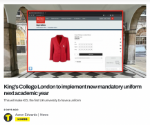 英国某大学强迫先生穿校服上学？！校友：报看，恍如回到初中